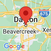 Map of Dayton OH US